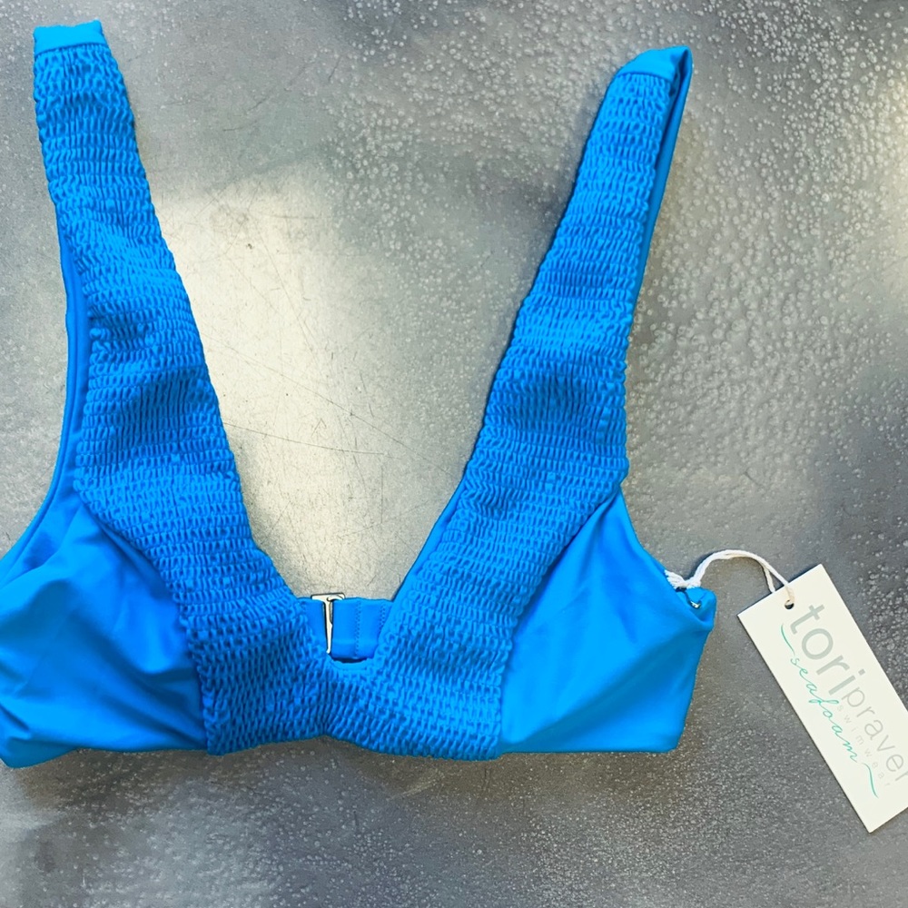 Women’s Bikini Top - Tori Praver - Sapphire Blue